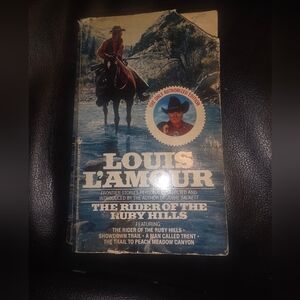 Louis L'Amour The Rider of the Ruby Hills (1986, Paperback) B-8